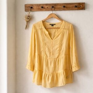 Zac & Rachel Light Yellow Blouse